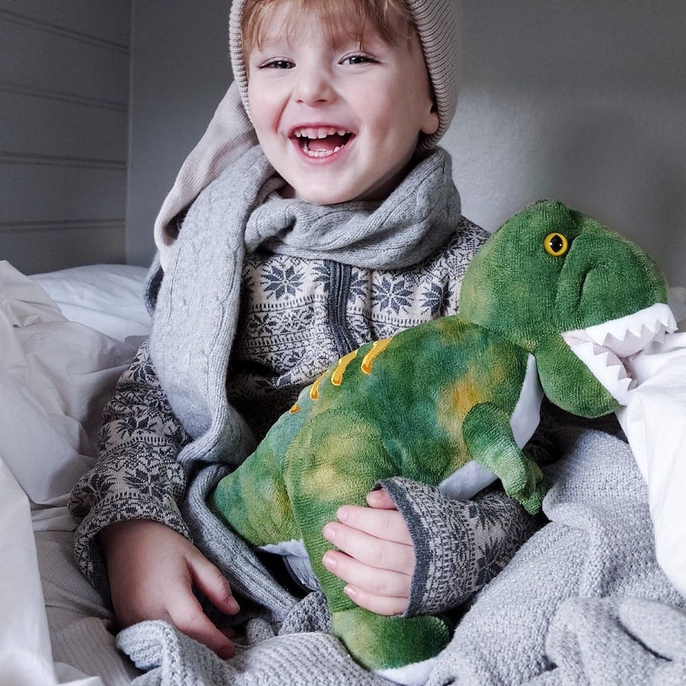 瑞典 Teddykompaniet 夜光暴龍