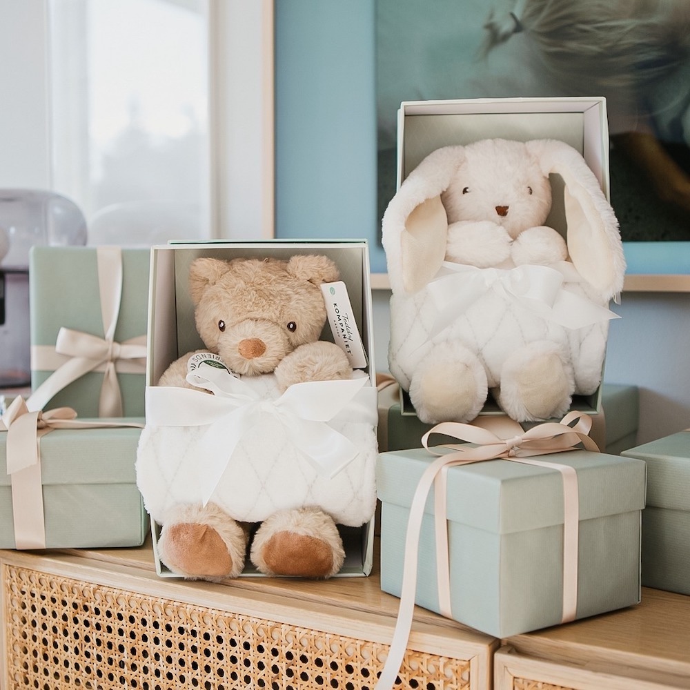 瑞典 Teddykompaniet Svea兔兔毯子禮盒