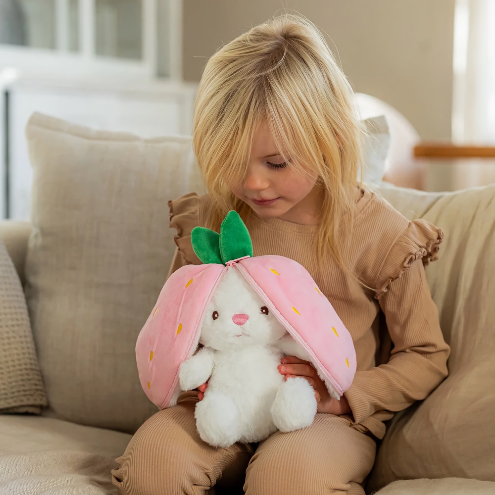 瑞典 Teddykompaniet 草莓兔兔