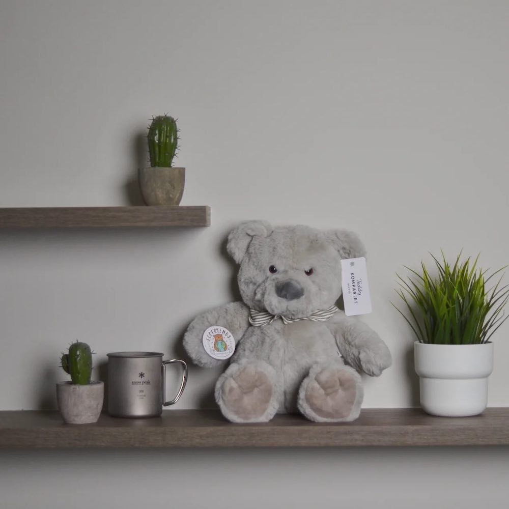 瑞典 Teddykompaniet Malte大灰熊