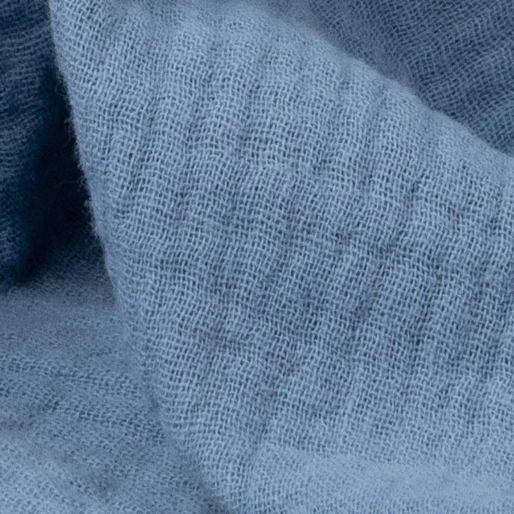 瑞典 Teddykompaniet 霧藍重紗兔兔安撫巾