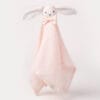 瑞典 Teddykompaniet 蜜桃粉重紗兔兔安撫巾
