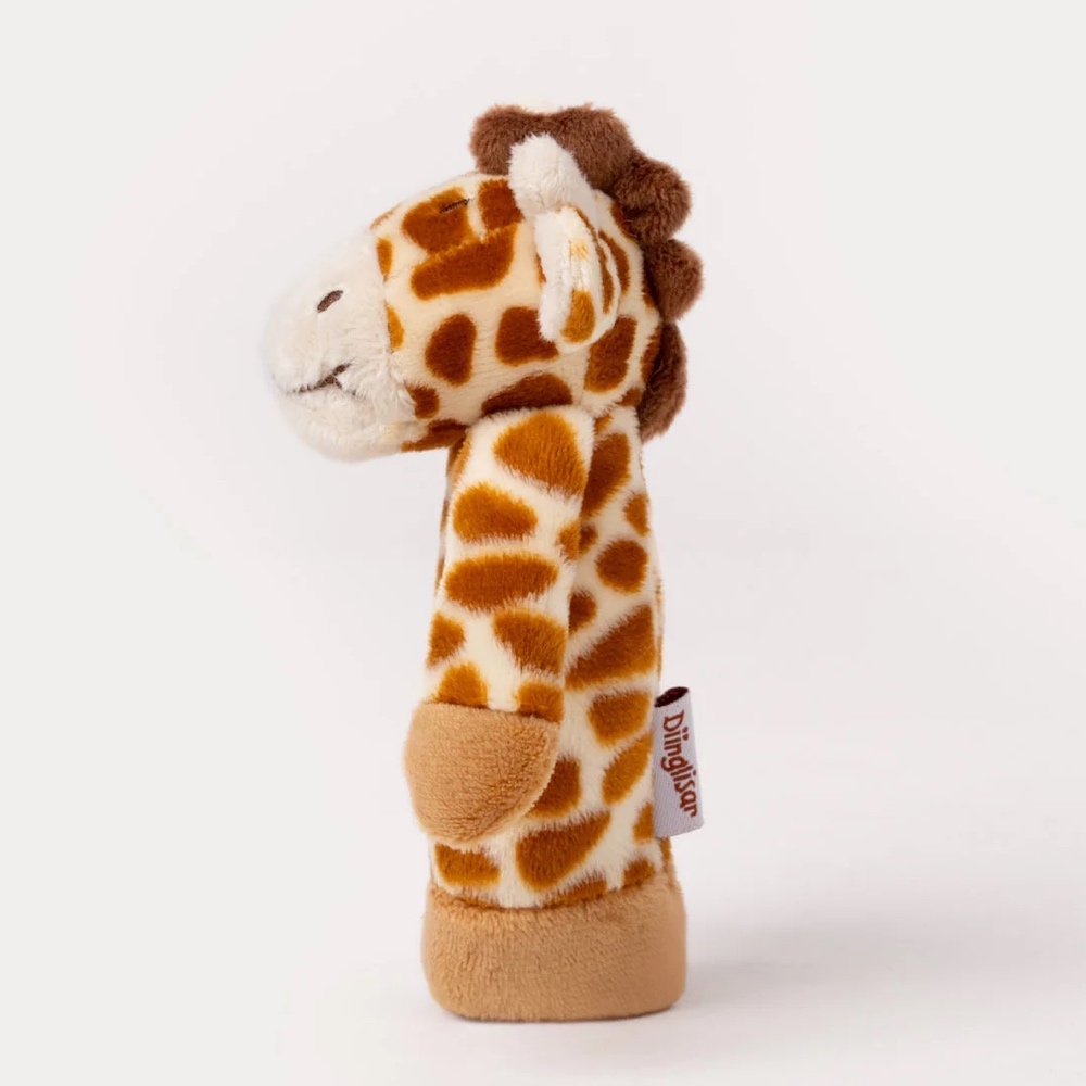 瑞典 Teddykompaniet Diinglisar 長頸鹿手搖鈴