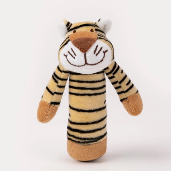 瑞典 Teddykompaniet Diinglisar 老虎手搖鈴