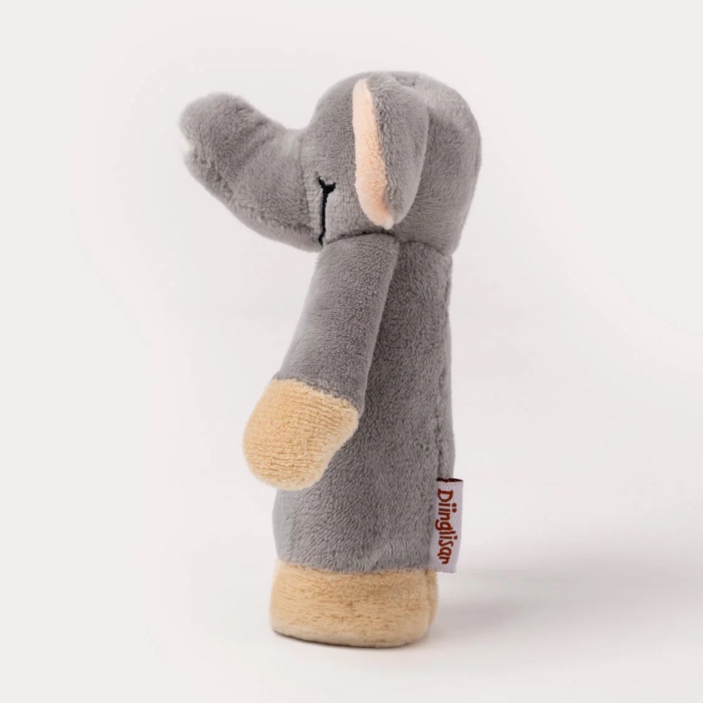 瑞典 Teddykompaniet Diinglisar 大象手搖鈴