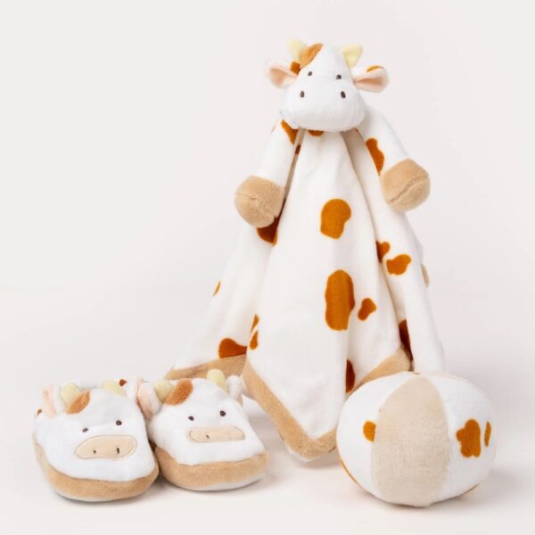 瑞典 Teddykompaniet 小牛安撫巾禮盒