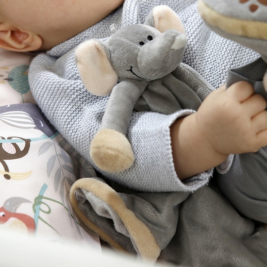 瑞典 Teddykompaniet Diinglisar 大象安撫巾