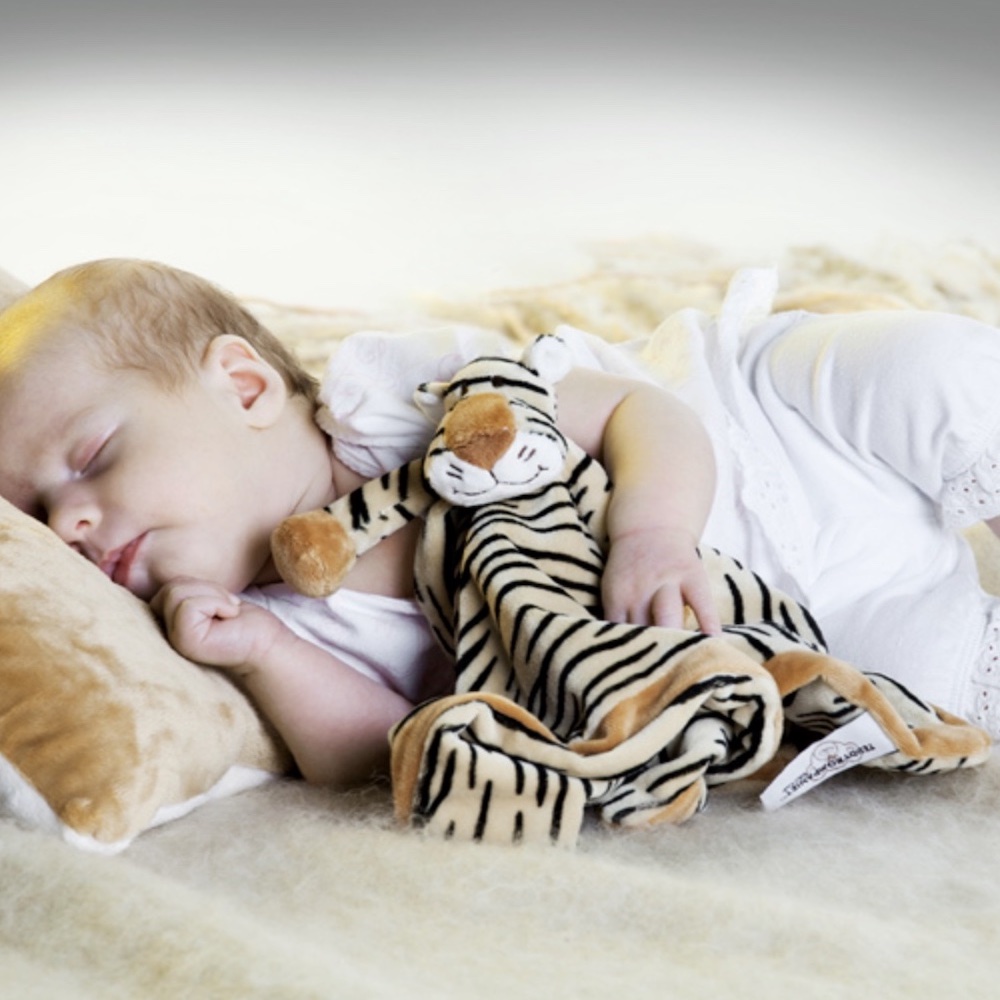 瑞典 Teddykompaniet Diinglisar 老虎安撫巾